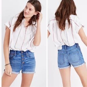 * | Madewell | jean shorts. Size 25.